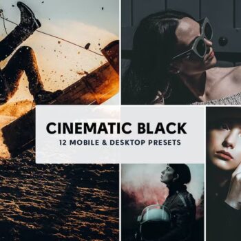 12 Cinematic Mobile & Desktop Lightroom Presets