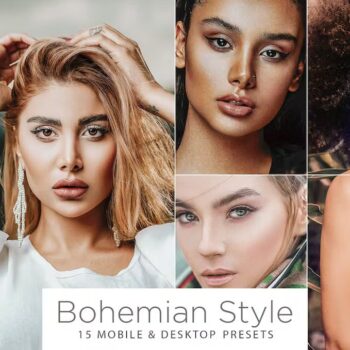 15 Bohemian Style Presets, Mobile & Desktop preset