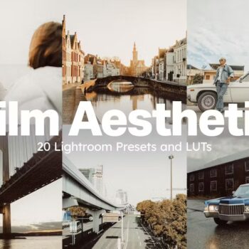 20 Film Aesthetic Lightroom Presets and LUTs