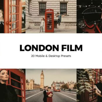 20 London Film Lightroom Presets & LUTs
