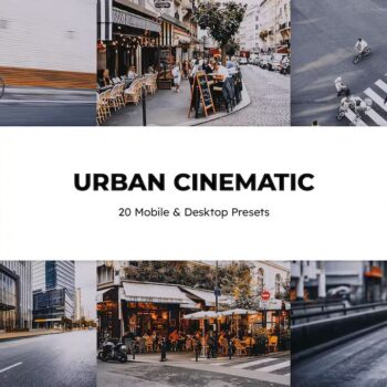 20 Urban Cinematic Lightroom Presets & LUTs