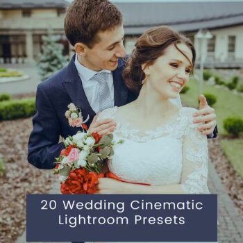 20 Wedding Cinematic Lightroom Presets