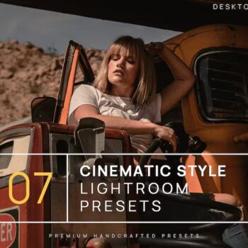 7 Cinematic Style Lightroom Presets + Mobile