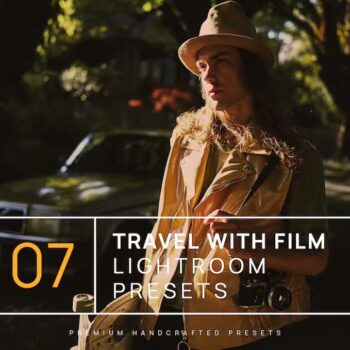 7 Travel with Film Lightroom Presets + Mobile