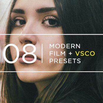 8 Modern Film VSCO Lightroom Presets