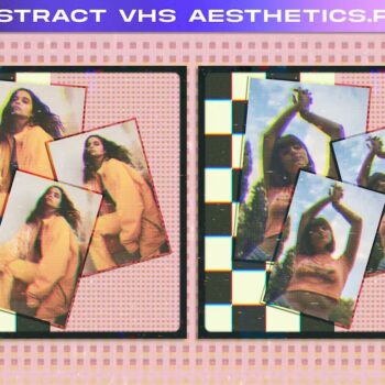 Abstract VHS Aesthetics Template