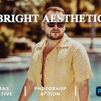 Bright Aesthetic Photoshop Action