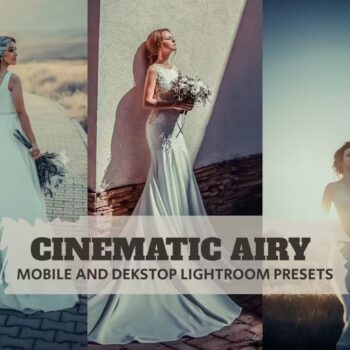 Cinematic Airy Lightroom Presets Desktop Mobile