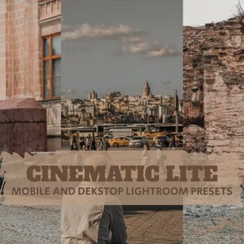 Cinematic Lite Lightroom Presets Desktop Mobile