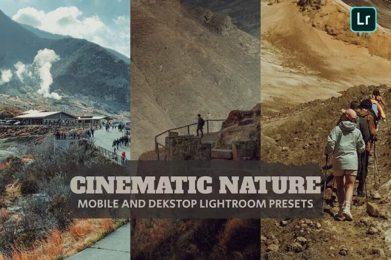 Cinematic Nature Lightroom Presets Desktop Mobile