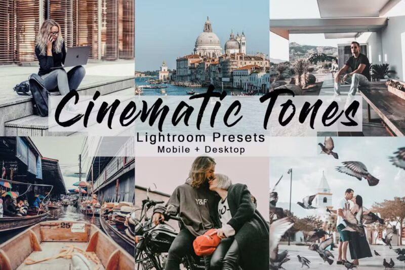 Cinematic Tones - Lightroom Presets Pack