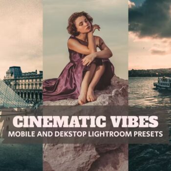 Cinematic Vibe Lightroom Presets Desktop and Mobile