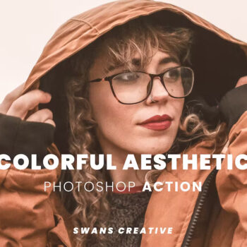 Colorful Aesthetic Photoshop Action