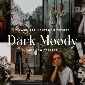 Dark Moody Lightroom Presets