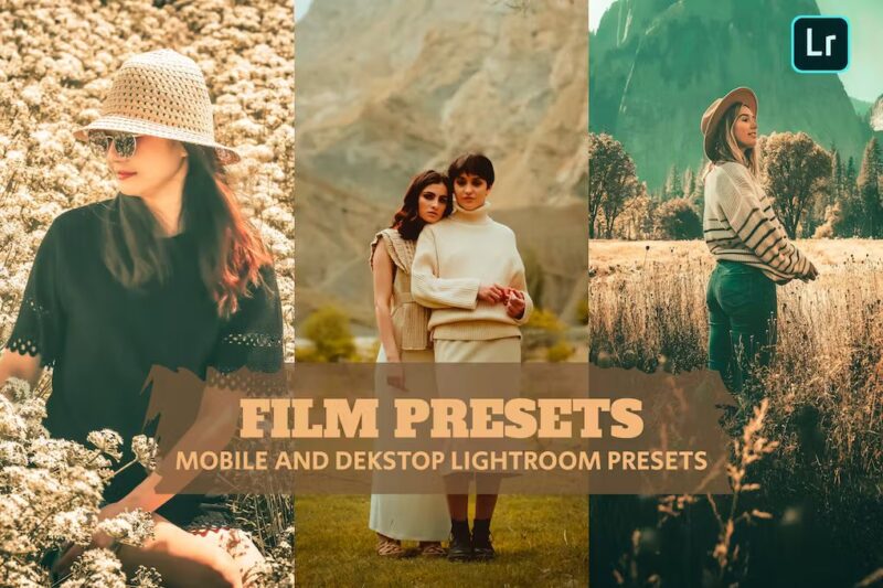Film Presets Lightroom Presets Desktop and Mobile
