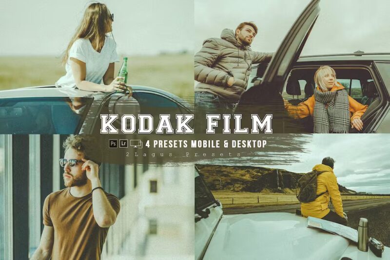 Kodak Film Lightroom Presets Mobile & Desktop