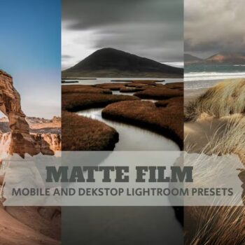 Matte Film Lightroom Presets Desktop and Mobile