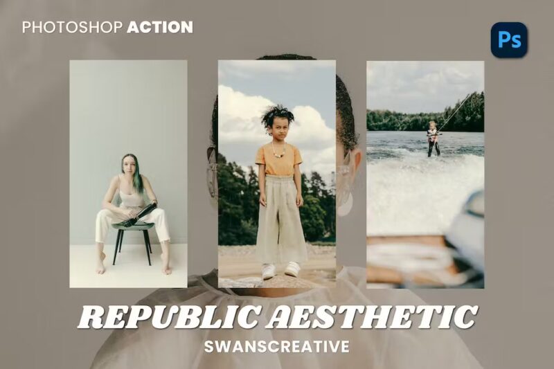 Republic Aesthetic Photoshop Action