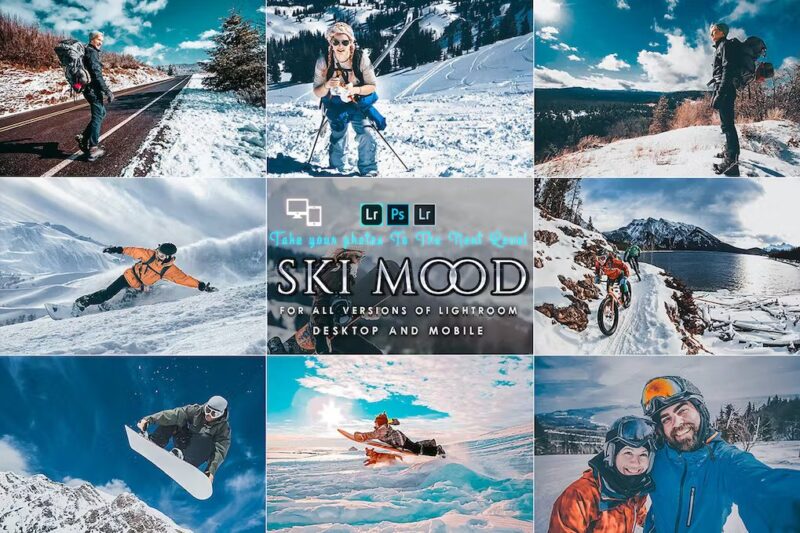 Ski Mood Presets For Mobile and Desktop