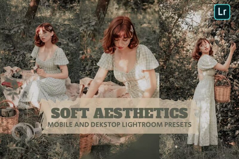 Soft Aesthetics Lightroom Presets Dekstop Mobile
