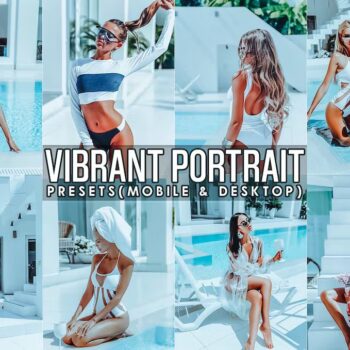 Vibrant Portrait Presets Mobile and PC