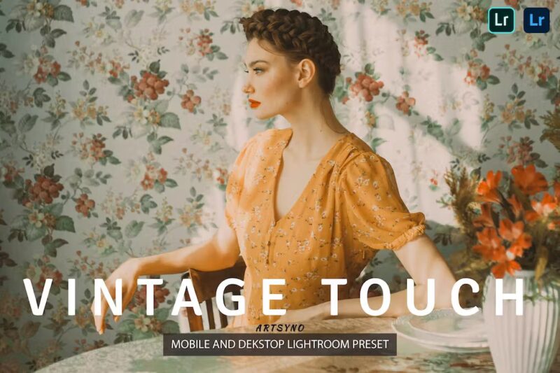 Vintage Touch Lightroom Presets Desktop and Mobile