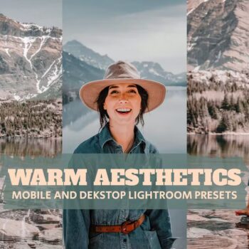 Warm Aesthetics Lightroom Presets Dekstop Mobile