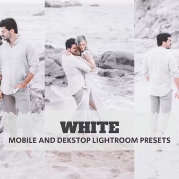 White Lightroom Presets Dekstop and Mobile