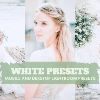 White Presets Lightroom Presets Dekstop and Mobile