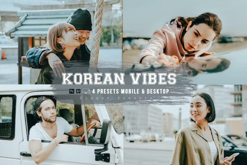 korean Vibes Lightroom Presets Mobile & Desktop
