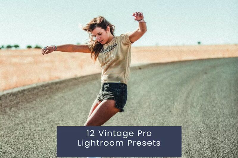 12 Vintage Pro Lightroom Presets