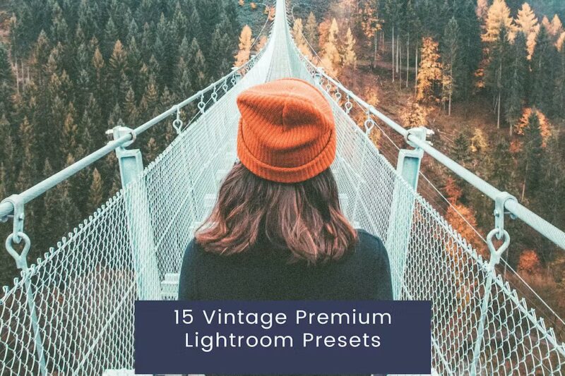 15 Vintage Premium Lightroom Presets