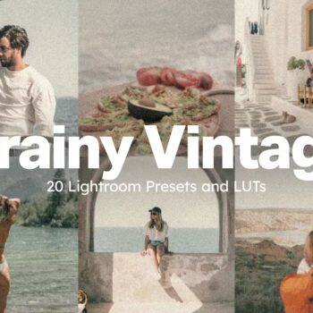 20 Grainy Vintage Lightroom Presets and LUTs