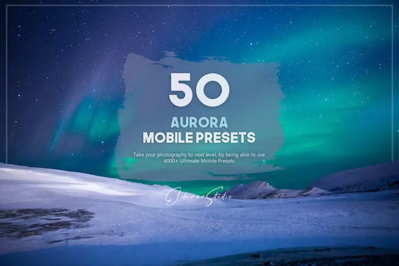 50 Aurora Mobile Presets Pack