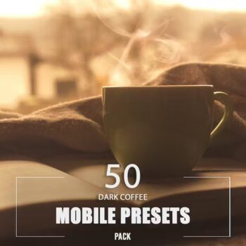50 Dark Coffee Mobile Presets Pack