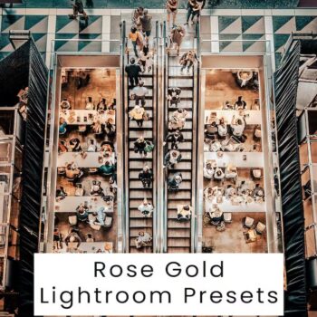 Rose Gold Lightroom Presets